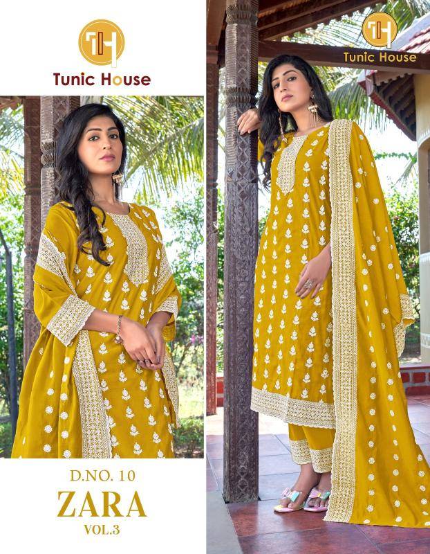 Tunic house zara vol-3 Designer kurti suppliers in Kolkata